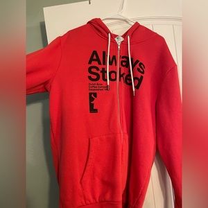 XL DUTCH BROS ZIP UP HOODIE